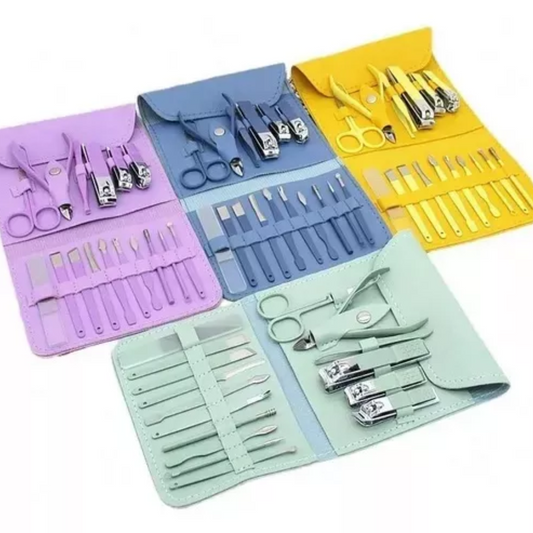 Set Manicure Y Pedicure X16 Piezas